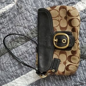 Coach wristlet